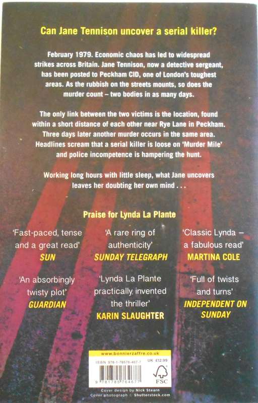 LYNDA LA PLANTE-MURDER MILE-LARGE PAPERBACK