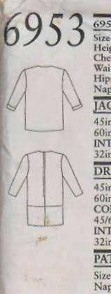 NEW LOOK PATTERNS 6953 GIRLS TOP-CARDIGAN SIZES 9-14 YEARS COMPLETE-UNCUT-F/FOLDED