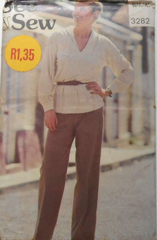 BUTTERICK 3282 TUNIC & PANTS SIZE 8-10-12 COMPLETE-UNCUT-F/FOLDED