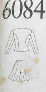 NEW LOOK PATTERNS 6084 JACKET-CULOTTES SIZES 8-18 COMPLETE-UNCUT TO 18