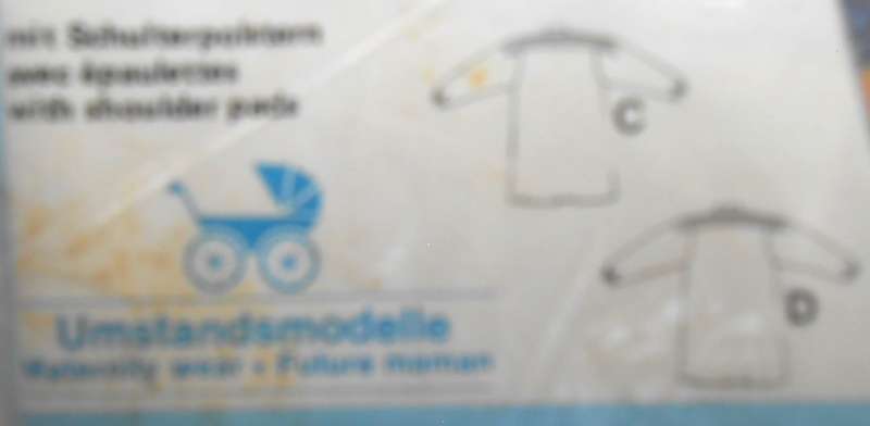 BURDA 6476 MATERNITY DRESS 8-10-12-14-16-18-20 COMPLETE-UNCUT-F/FOLDED-SEALED
