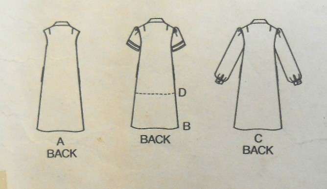 BUTTERICK 4304 MATERNITY DRESS & TUNIC SIZE 8 COMPLETE