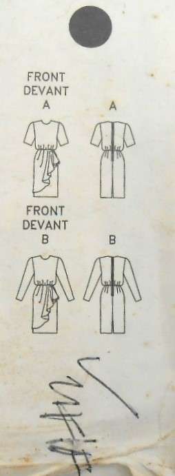 BUTTERICK 4776 LOOSE FITTING DRESS SIZE 12-14-16 COMPLETE-UNCUT-F/FOLDED