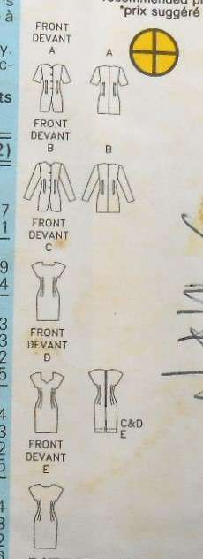 BUTTERICK 6214 JACKET & DRESS WITH NECKLINE VARIATIONS SIZE 12-14-16 COMPLETE-UNCUT-F/FOLDED