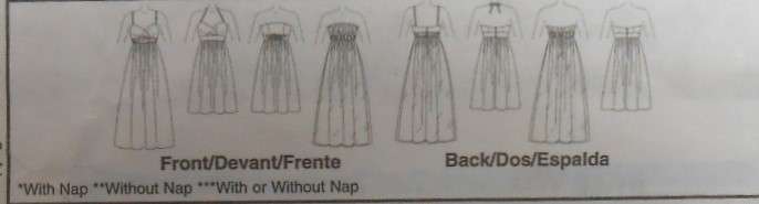 McCALLS M5806 STUNNING LINED DRESSES SIZE 4-6-8-10-12-COMPLETE-CUT TO 12
