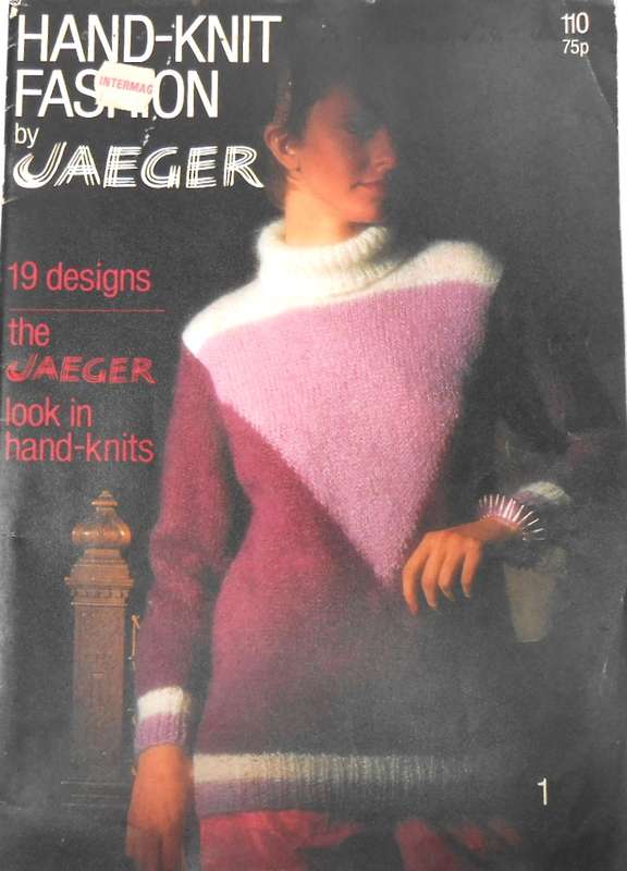 HANDS -KNIT FASHION BY JAEGER-19 DESIGNS-40 PAGES