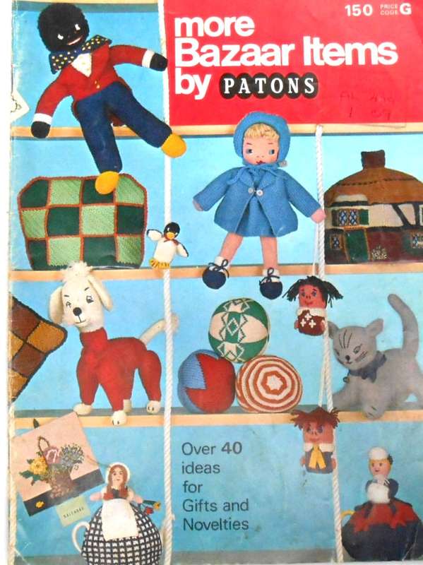 PATONS 150 MORE BAZAAR ITEMS BY PATONS -44 PAGES