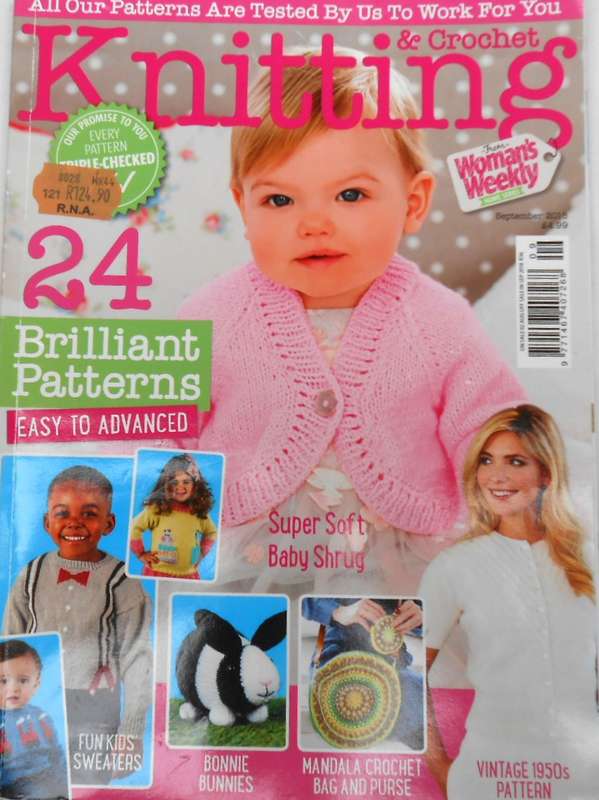 KNITTING & CROCHET FROM WOMAN'S WEEKLY SEPTEMBER 2018 - 68 PAGES