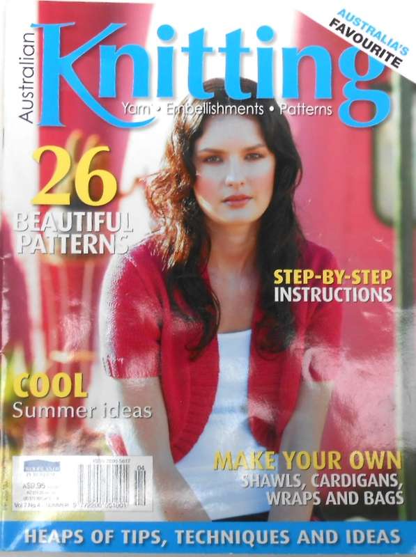 AUSTRALIAN KNITTING VOL 7 NO 4 SUMMER - 84 PAGES