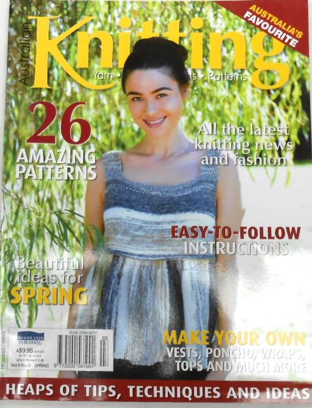 AUSTRALIAN KNITTING VOL 9 NO 3 SPRING- 84 PAGES