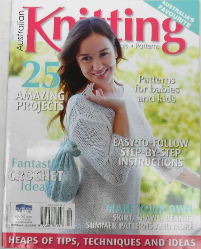 AUSTRALIAN KNITTING VOL 9 NO 4 SUMMER - 84 PAGES
