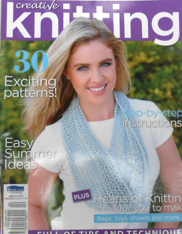 AUSTRALIAN CREATIVE KNITTING ISSUE 47 SUMMER 84 PAGES