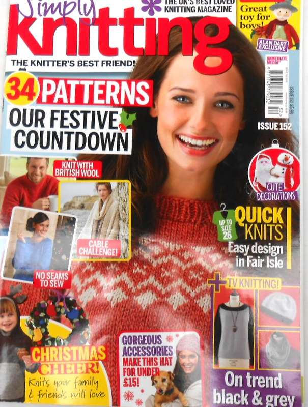UK SIMPLY KNITING ISSUE 152 2016 100 PAGES