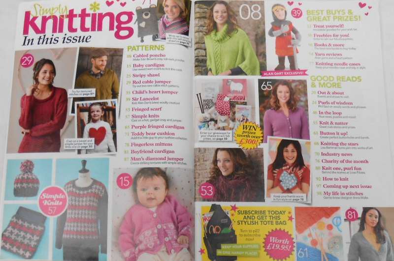 UK SIMPLY KNITING ISSUE 155 2017 100 PAGES