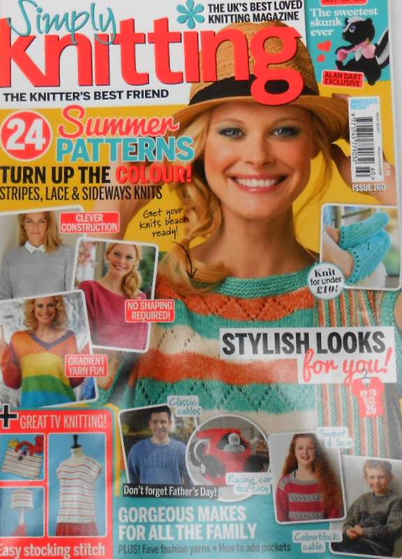 UK SIMPLY KNITING ISSUE 160 2017 100 PAGES