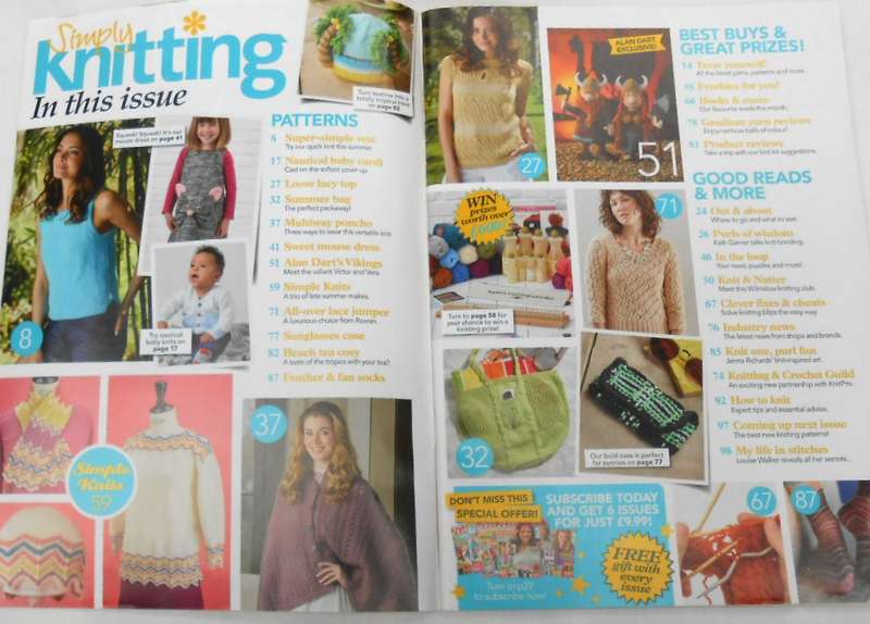 UK SIMPLY KNITING ISSUE 162 2017 100 PAGES