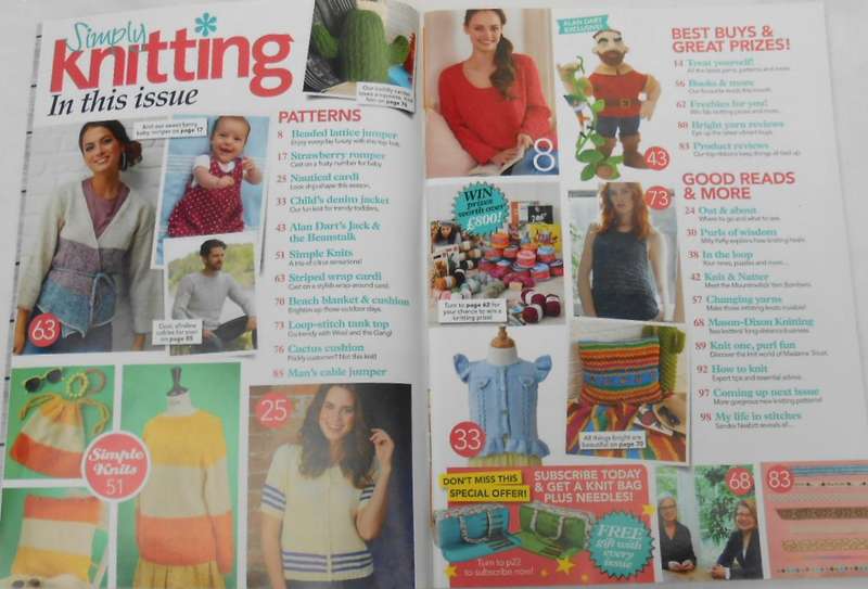 UK SIMPLY KNITING ISSUE 163 2017 100 PAGES