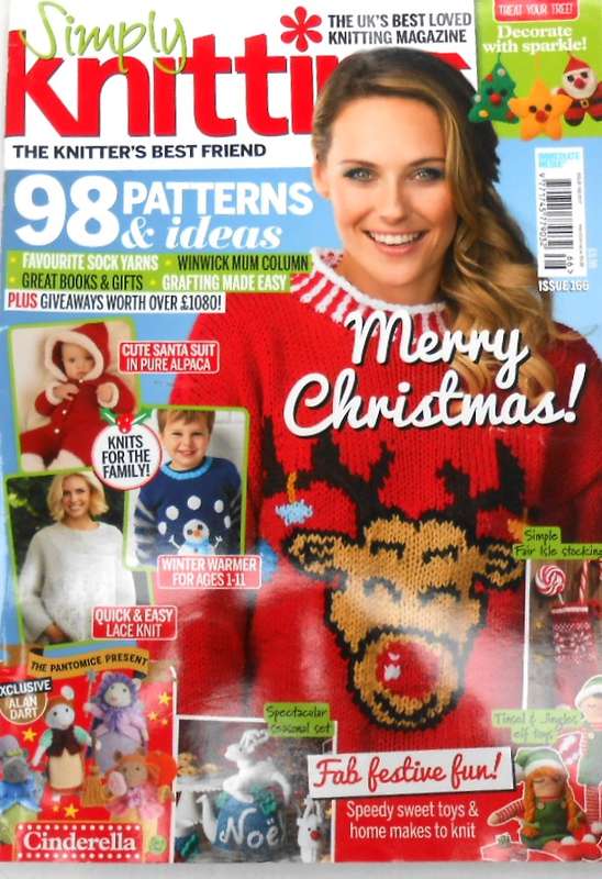 UK SIMPLY KNITING ISSUE 166 2017 100 PAGES