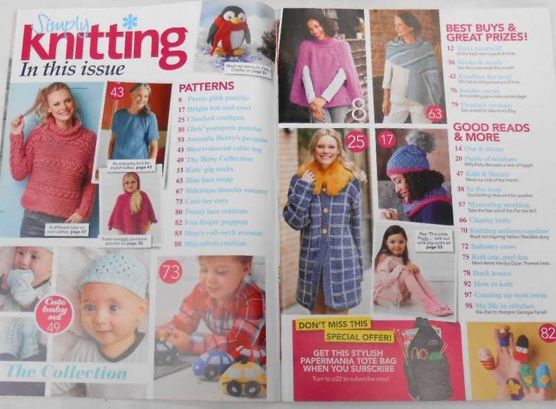 UK SIMPLY KNITING ISSUE 168 2017 100 PAGES