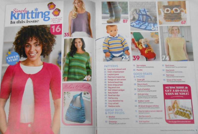 UK SIMPLY KNITING ISSUE 187 2019 100 PAGES