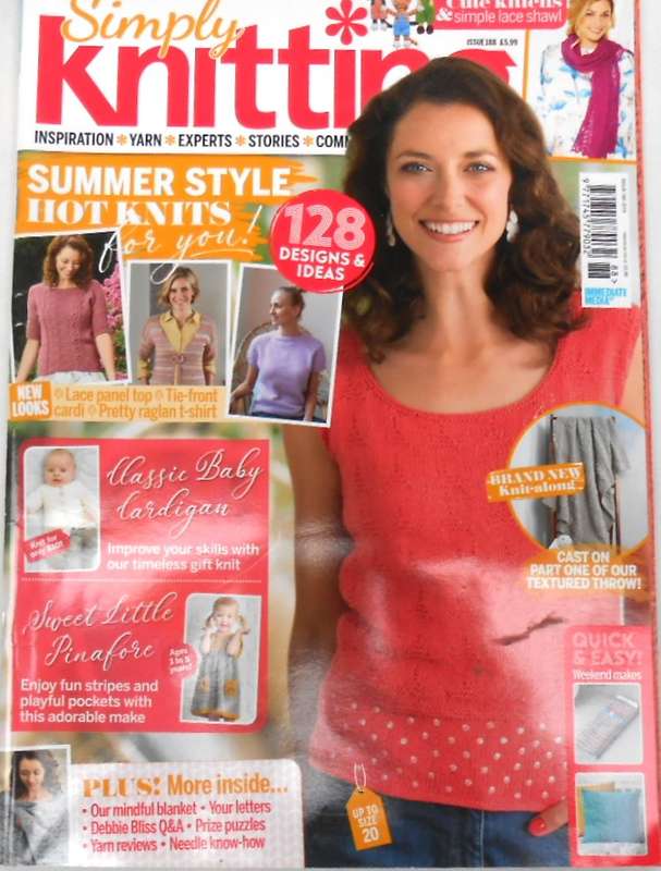 UK SIMPLY KNITING ISSUE 188 2019 100 PAGES