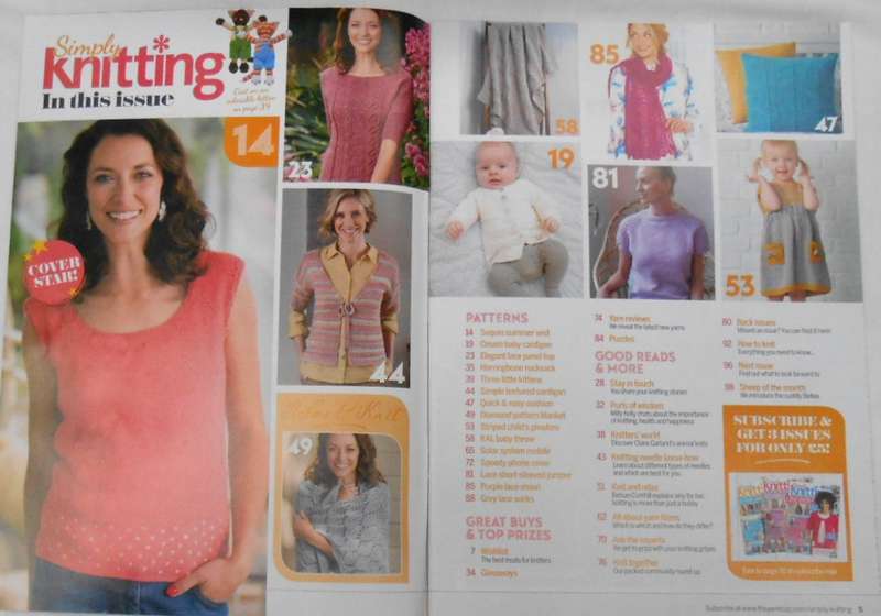 UK SIMPLY KNITING ISSUE 188 2019 100 PAGES