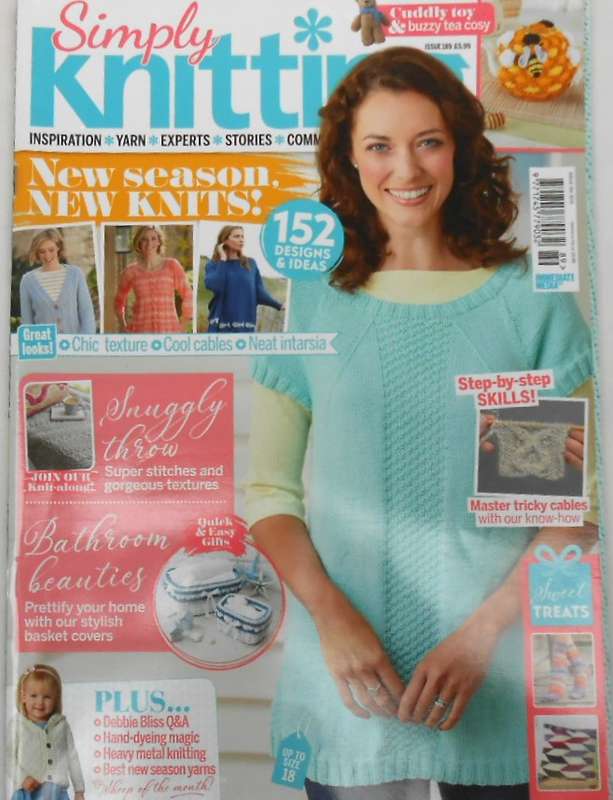 UK SIMPLY KNITING ISSUE 189 2019 100 PAGES