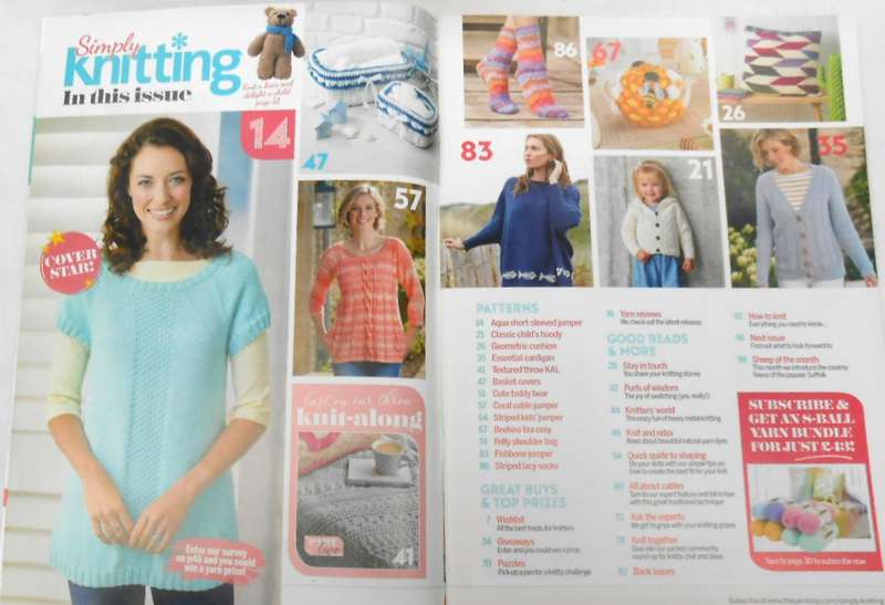 UK SIMPLY KNITING ISSUE 189 2019 100 PAGES