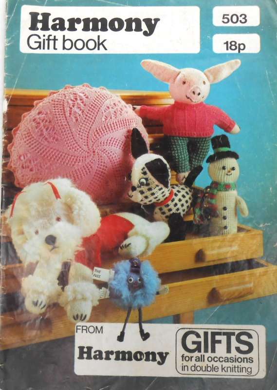 HARMONY GIFT BOOK 503 GIFTS FOR ALL OCCASSIONS IN DOUBLE KNITTING 24 PAGES