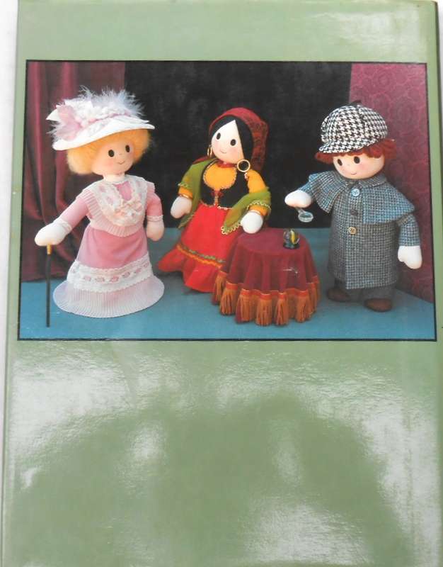 MAKING MASCOT DOLLS - JEAN GREENHOWE -124 PAGE HARDCOVER WITH DUSTJACKET
