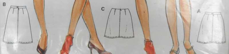 BURDA 4514 LADIES SKIRTS SIZE 8-16 COMPLETE-CUT TO 10