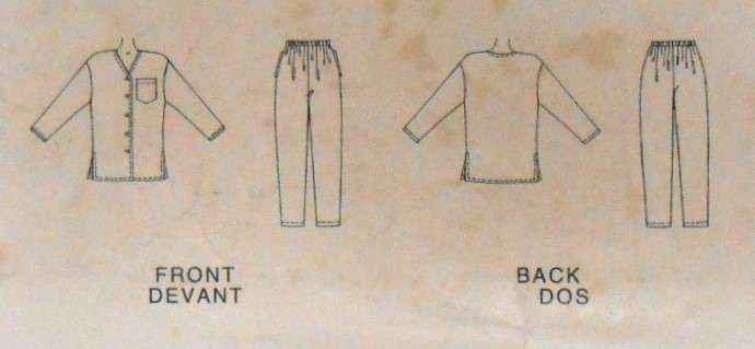 McCALLS  5918 SHIRT-PANTS S1ZE 14-16-18-20 COMPLETE-CUT TO 18
