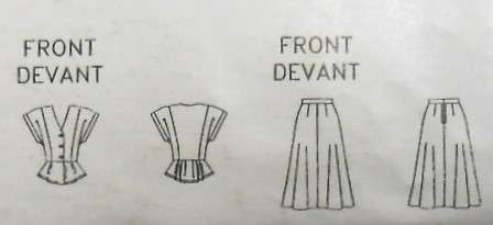 BUTTERICK 4173 TOP & SKIRT SIZE 6-10 COMPLETE-CUT TO 10