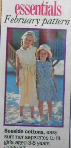 ESSENTIALS E96 SUMMER SEPARATES FOR GIRLS TO FIT 3 - 8 YEARS