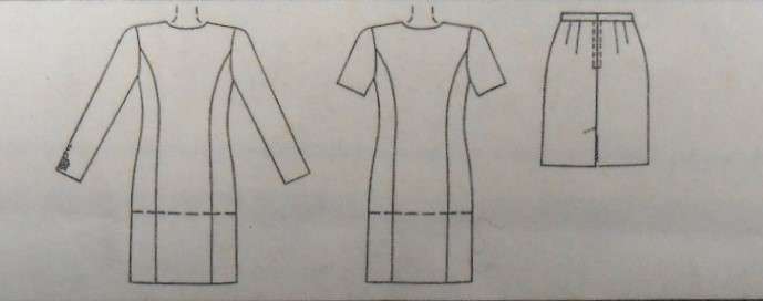 McCALLS 2024 LINED COATDRESS-JACKET-SKIRT SIZES 12-14-16 COMPLETE-UNCUT-F/FOLDED