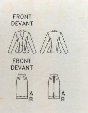 BUTTERICK 3346 JACKET & PANTS SIZE 12-14-16 COMPLETE-UNCUT-F/FOLDED