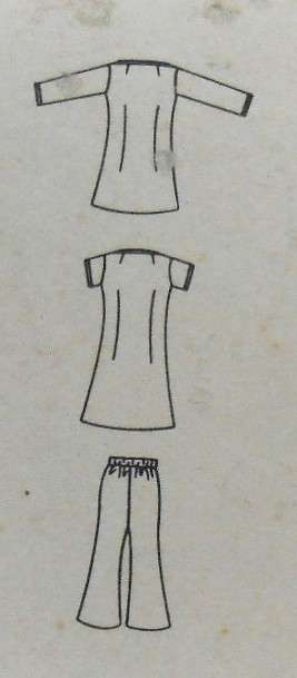 VINTAGE BUTTERICK 5591 SEMI FITTING DRESS SIZE 10 BUST 32 1/2 COMPLETE-ZIPLOC