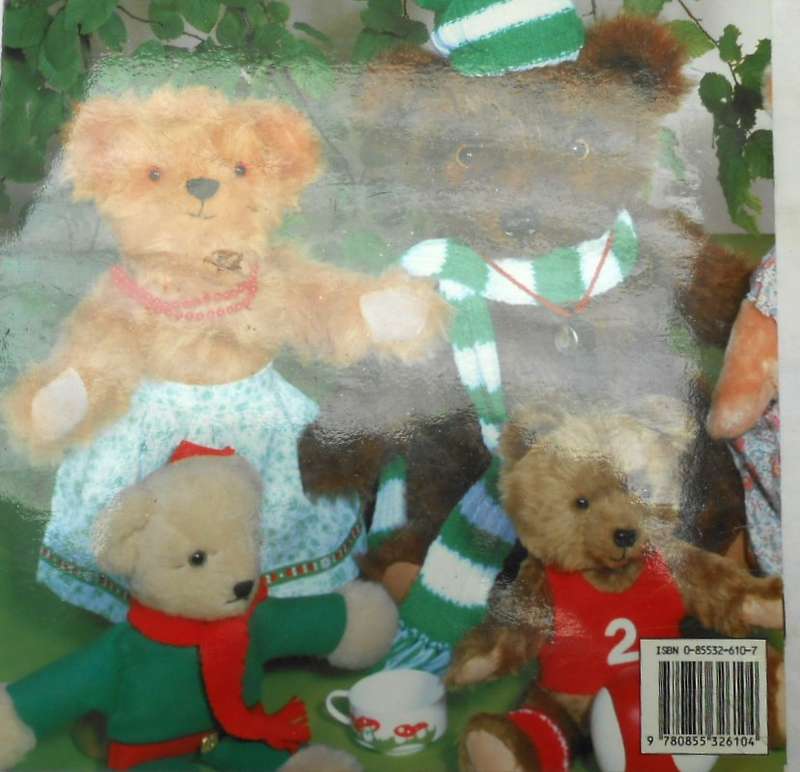 HOW TO MAKE TEDDY BEARS- JANE GISBY -SOFT COVER-36 A5 PAGES