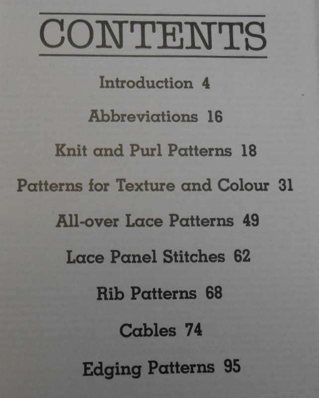 THE HARMONY GUIDE TO KNITTING STITCHES 96 PAGES SOFT COVER