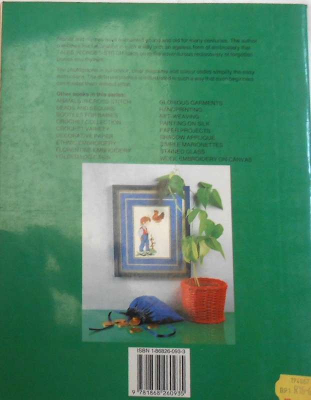 TALES IN CROSS STITCH-ANNIEN TEUBES-DELOS GUIDE-36 PAGES SOFT COVER