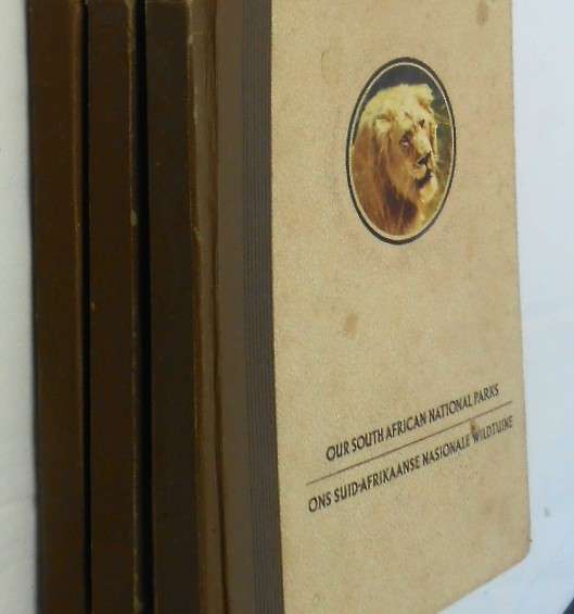 OUR SOUTH AFRICAN FLORA+BIRDS+NATIONAL PARKS- 3 CIGARETTE ALBUMS WITH ALL CARDS