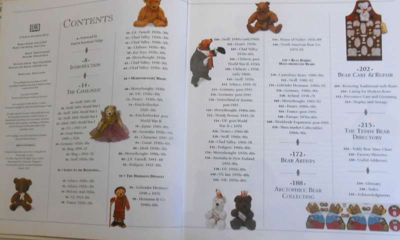 THE TEDDY BEAR ENCYCLOPEDIA-PAULINE COCKRELL-244 A4 PAGES HARDCOVER WITH DUST JACKET