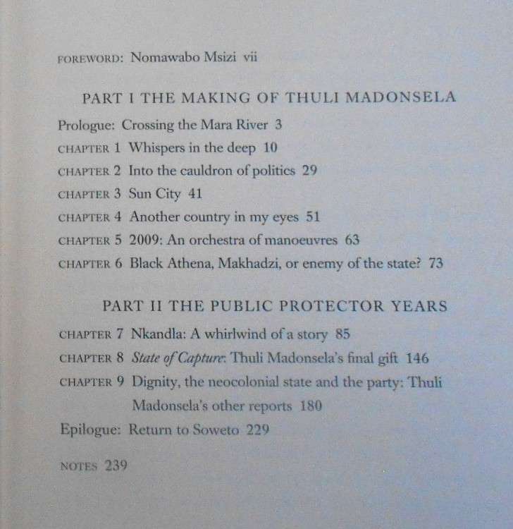 NO LONGER WHISPERING TO POWER-THE STORY OF THULI MADONSELA-THANDEKA GQUBULE-256 PAGES SOFTCOVER