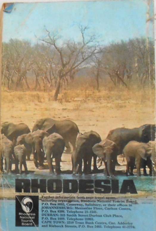 JUMBO GUIDE TO RHODESIA-RHODESIA NATIONAL TOURIST BOARD-240 PAGES SOFTCOVER