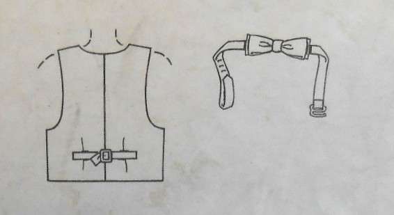 McCALLS 9674 MEN & BOYS LINED WAISTCOAT & BOW TIE SIZE BOYS 3-8 YEARS MEN 32-52" COMPLETE-PART CUT