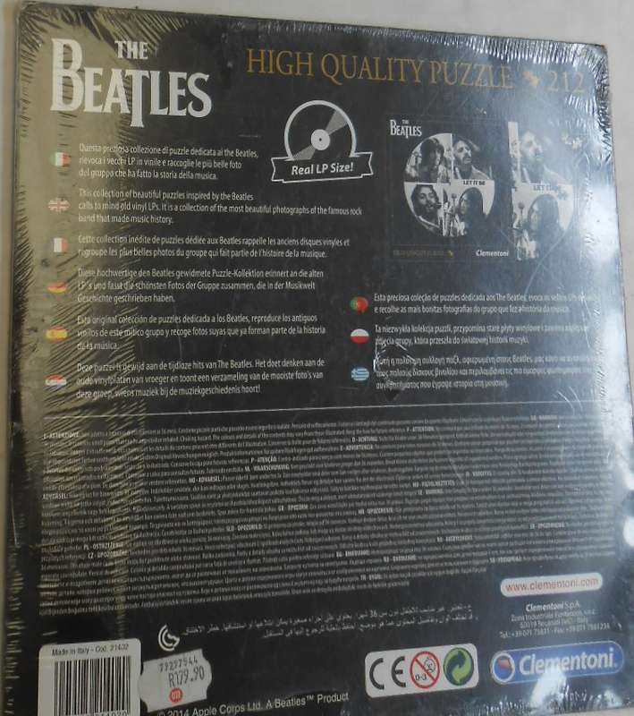 The Beatles high quality puzzle-Let it be - still sealed