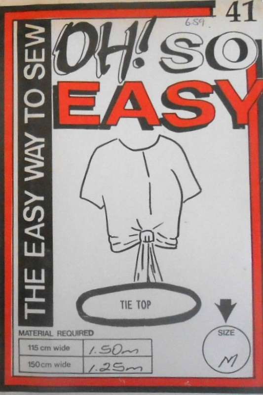 OH! SO EASY-41 TIE TOP SIZE M COMPLETE