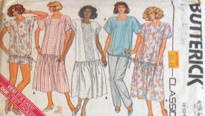 BUTTERICK 3775 MATERNITY DRESS-TOP-SHORTS-PANTS SIZE 8-10-12 COMPLETE-CUT TO 12
