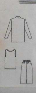 BUTTERICK 5575 JACKET-SKIRT-TOP SIZE 14-16-18 COMPLETE-CUT TO 14