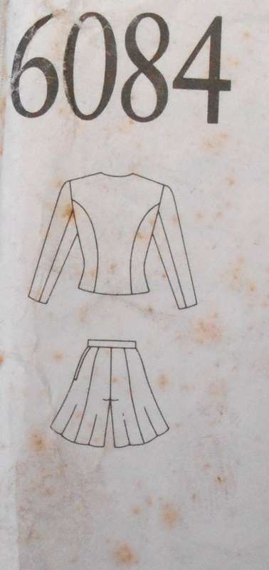 NEW LOOK PATTERNS 6084 JACKET & CULOTTES SIZE 8-18 COMPLETE-UNCUT-F/FOLDED